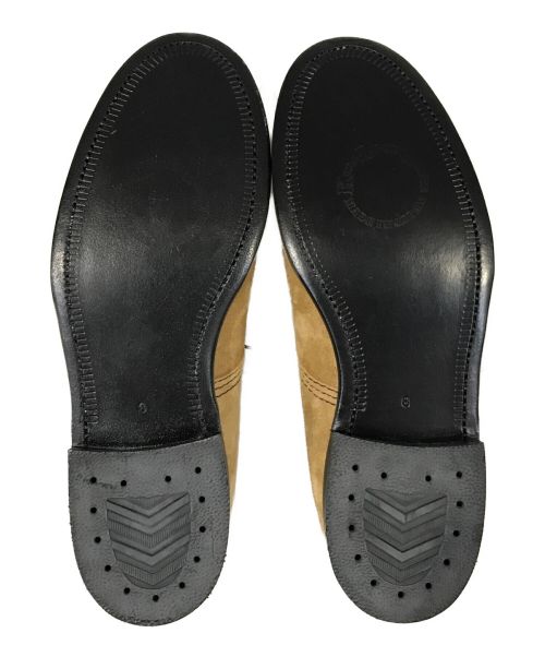 KIDS LOVE GAITE（キッズラブゲイト）KIDS LOVE GAITE (キッズラブゲイト) スウェードシューズ ベージュ サイズ:8の古着・服飾アイテム