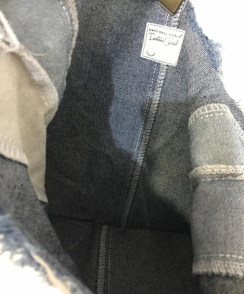 EMOTIONAL WORLD（エモーショナルワールド）EMOTIONAL WORLD (エモーショナルワールド) デニムハンドバッグ インディゴ サイズ:-の古着・服飾アイテム