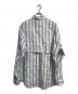 SIMPLY COMPLICATED (シンプリーコンプリケイティド) FRINGE STRIPE PULLOVER SHIRT ホワイト サイズ:3：11000円