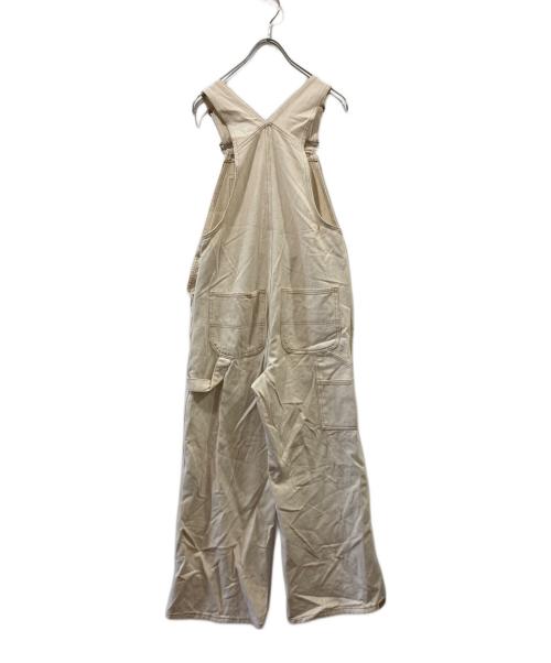 TWIN COLLECTIVE（ツイン コレクティブ）twin collective (ツイン コレクティブ) キャンバスオーバオール ベージュ サイズ:XSの古着・服飾アイテム