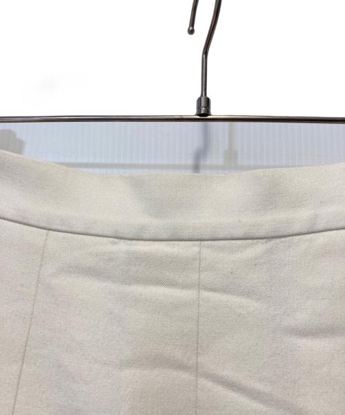 N.O.R.C（ノーク）N.O.R.C (ノーク) ウールプリーツスカート ホワイト サイズ:1の古着・服飾アイテム