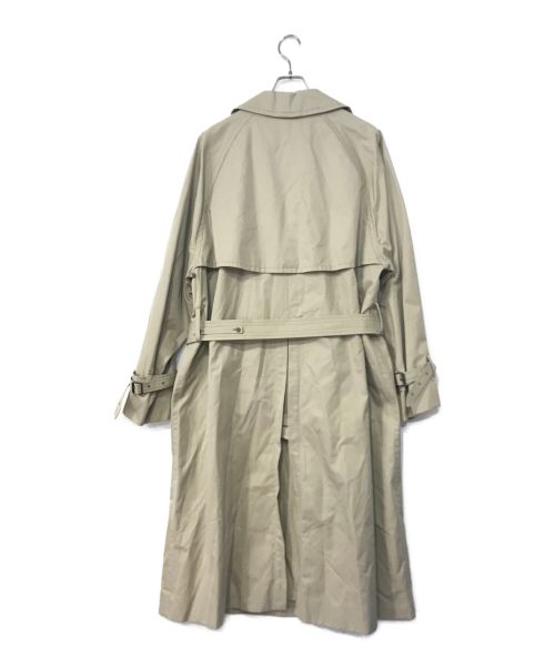 BLURHMS（ブラームス）blurhms (ブラームス) Gabardine Double Belt Trench Coat ベージュ サイズ:3の古着・服飾アイテム