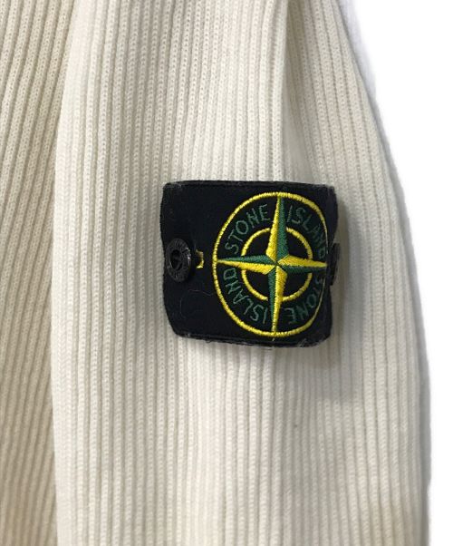 STONE ISLAND（ストーンアイランド）STONE ISLAND (ストーンアイランド) タートルネックニット ホワイト サイズ:XXLの古着・服飾アイテム