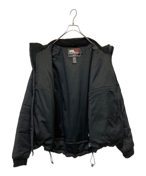 RLX RALPH LAUREN（アールエルエックスラルフローレン）RLX RALPH LAUREN (アールエルエックスラルフローレン) 中綿シェルタクティカルジャケット ブラック サイズ:Lの古着・服飾アイテム
