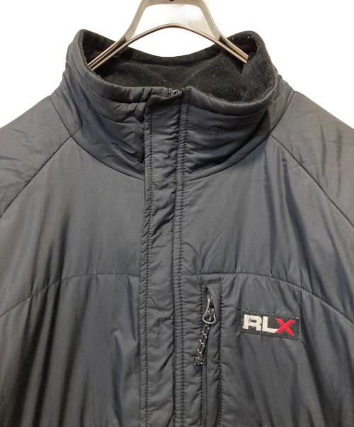 RLX RALPH LAUREN（アールエルエックスラルフローレン）RLX RALPH LAUREN (アールエルエックスラルフローレン) 中綿シェルタクティカルジャケット ブラック サイズ:Lの古着・服飾アイテム
