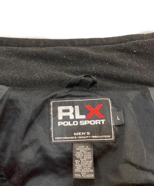 RLX RALPH LAUREN（アールエルエックスラルフローレン）RLX RALPH LAUREN (アールエルエックスラルフローレン) 中綿シェルタクティカルジャケット ブラック サイズ:Lの古着・服飾アイテム