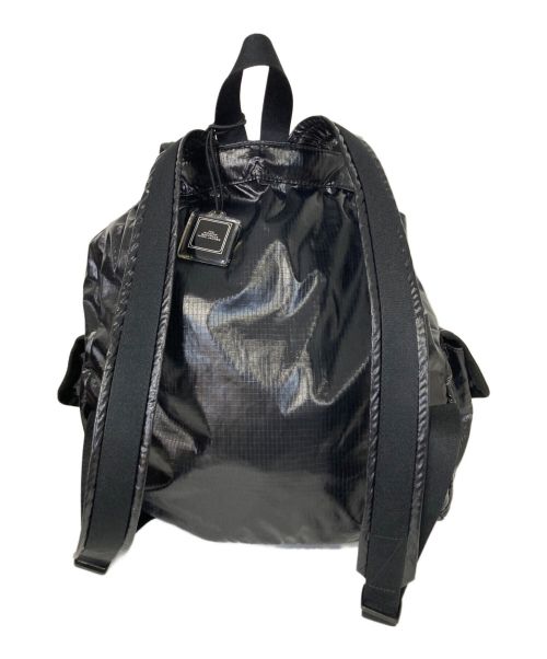 MARC JACOBS（マークジェイコブズ）MARC JACOBS (マーク ジェイコブス) リップストップバックパック ブラックの古着・服飾アイテム