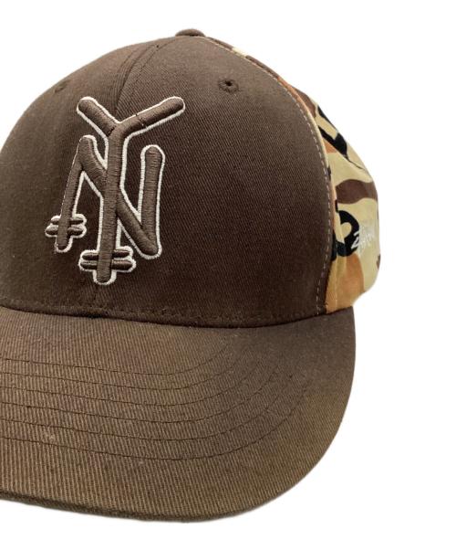 OLD STUSSY（オールドステューシー）OLD stussy (オールドステューシー) キャップ ブラウン サイズ:L－XLの古着・服飾アイテム