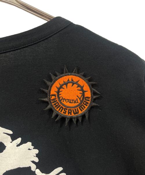 GROUND Y（グラウンドワイ）GROUND Y (グラウンドワイ) チェンソーマン (チェンソーマン) プリントカットソー ブラック サイズ:3の古着・服飾アイテム