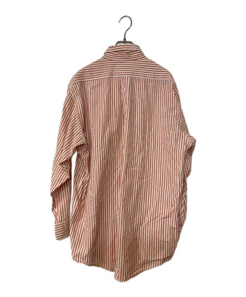 BROOKS BROTHERS makers（ブルックスブラザーズ メイカーズ）BROOKS BROTHERS makers (ブルックスブラザーズ メイカーズ) ストライプシャツ レッド サイズ:16-2の古着・服飾アイテム
