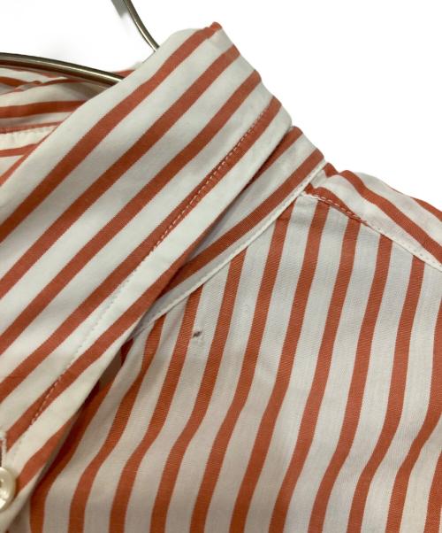 BROOKS BROTHERS makers（ブルックスブラザーズ メイカーズ）BROOKS BROTHERS makers (ブルックスブラザーズ メイカーズ) ストライプシャツ レッド サイズ:16-2の古着・服飾アイテム