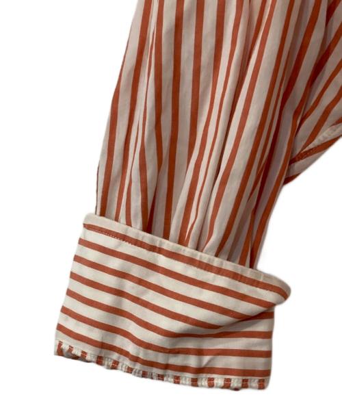 BROOKS BROTHERS makers（ブルックスブラザーズ メイカーズ）BROOKS BROTHERS makers (ブルックスブラザーズ メイカーズ) ストライプシャツ レッド サイズ:16-2の古着・服飾アイテム