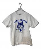 CHALLENGERチャレンジャー）の古着「WOLF MC TEE」｜ホワイト
