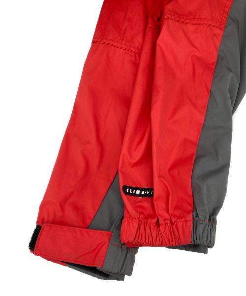 NIKE ACG（ナイキエーシージー）NIKE ACG (ナイキエージーシー) 2トーンナイロンジャケット レッド×グレー サイズ:Mの古着・服飾アイテム