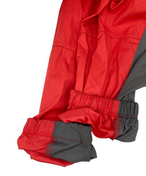 NIKE ACG（ナイキエーシージー）NIKE ACG (ナイキエージーシー) 2トーンナイロンジャケット レッド×グレー サイズ:Mの古着・服飾アイテム