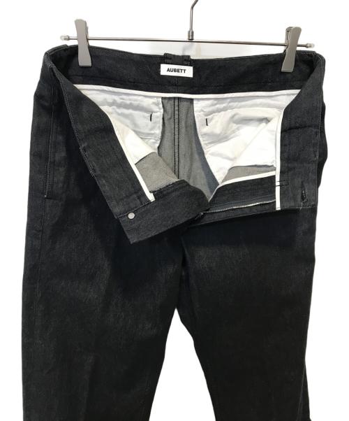 AUBETT（オーベット）AUBETT (オーベット) デニムパンツ ブラック サイズ:SIZE 5の古着・服飾アイテム