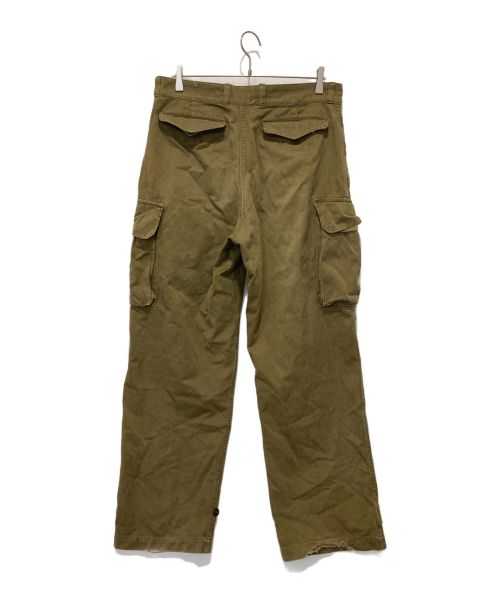 French Military（フレンチミリタリー）French Military (フレンチミリタリー) m-47後期カーゴパンツ グリーン サイズ:33の古着・服飾アイテム