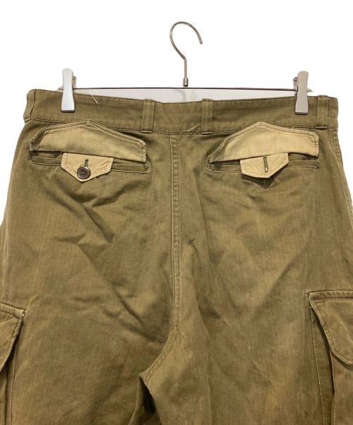 French Military（フレンチミリタリー）French Military (フレンチミリタリー) m-47後期カーゴパンツ グリーン サイズ:33の古着・服飾アイテム