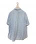 RALPH LAUREN (ラルフローレン) リネンギンガムチェックシャツ スカイブルー サイズ:2XB：6000円