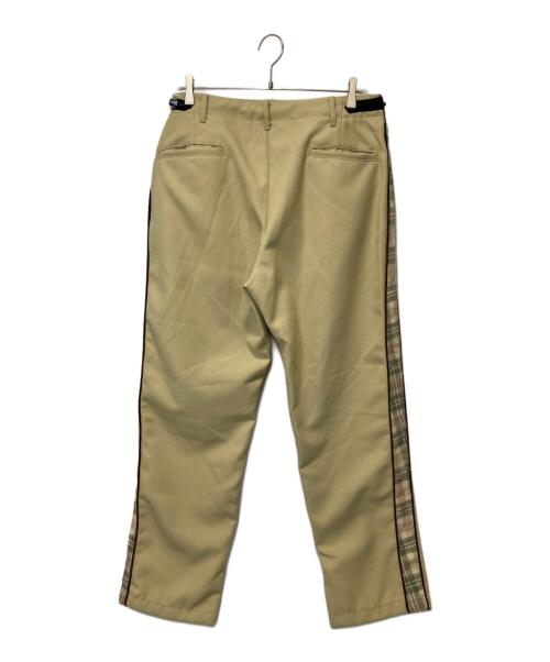 AiE（エーアイイー）AiE (エーアイイー) サイドラインパンツ ベージュ サイズ:Lの古着・服飾アイテム