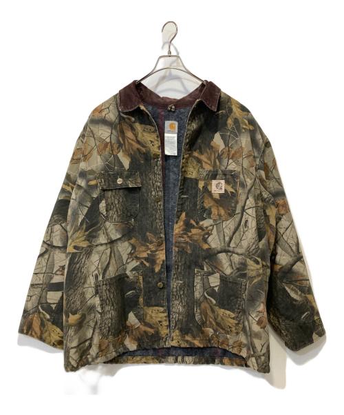 CarHartt（カーハート）CarHartt (カーハート) リアルツリーミシガンチョアコート ブラウン サイズ:XLの古着・服飾アイテム