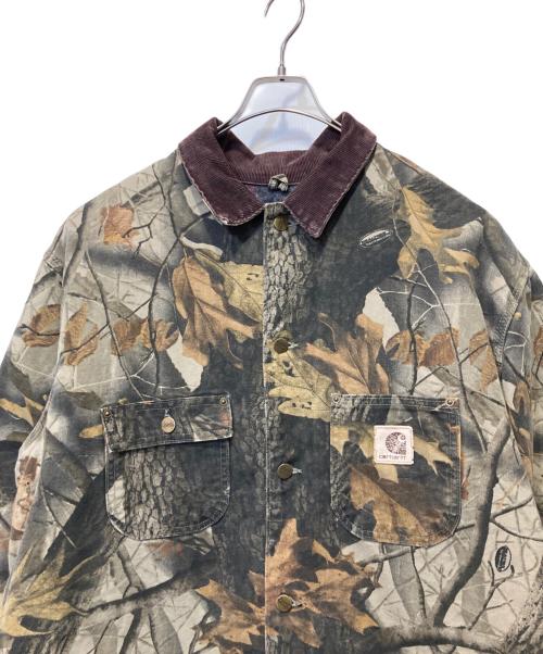 CarHartt（カーハート）CarHartt (カーハート) リアルツリーミシガンチョアコート ブラウン サイズ:XLの古着・服飾アイテム