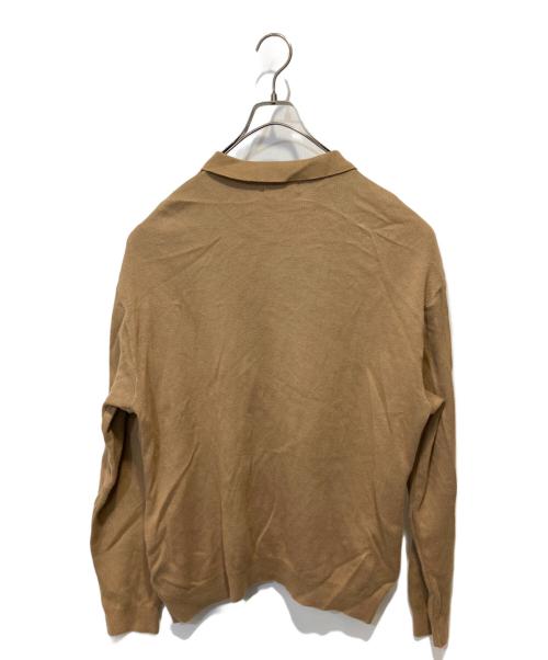 RADIALL（ラディアル）RADIALL (ラディアル) CURTIS - POLO SWEATER L/S ブラウン サイズ:Sの古着・服飾アイテム