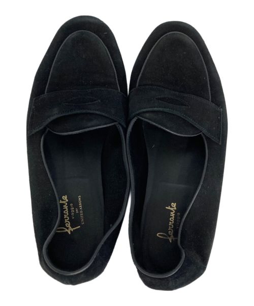 Ferrante（フェランテ）Ferrante (フェランテ) UNITED ARROWS (ユナイテッドアローズ) ローファー ブラック サイズ:7の古着・服飾アイテム