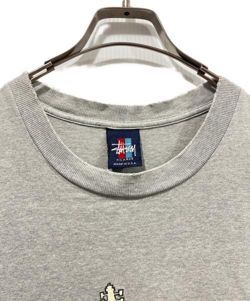 OLD STUSSY（オールドステューシー）OLD stussy (オールドステューシー) JAZZ Ｔシャツ グレー サイズ:XLの古着・服飾アイテム
