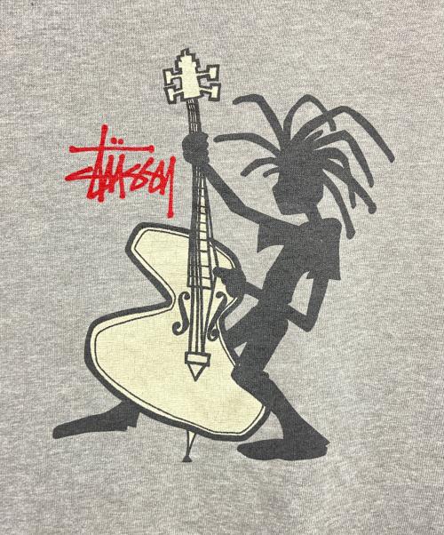 OLD STUSSY（オールドステューシー）OLD stussy (オールドステューシー) JAZZ Ｔシャツ グレー サイズ:XLの古着・服飾アイテム