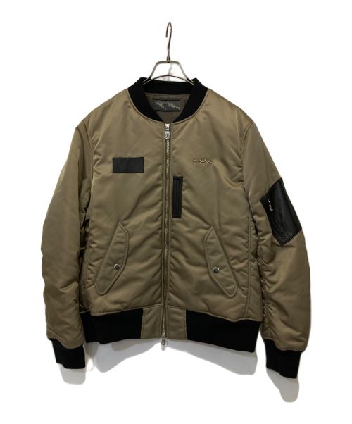 muta（ムータ）muta (ムータ) acanthus (アカンサス) MA-1ジャケット オリーブ サイズ:7の古着・服飾アイテム