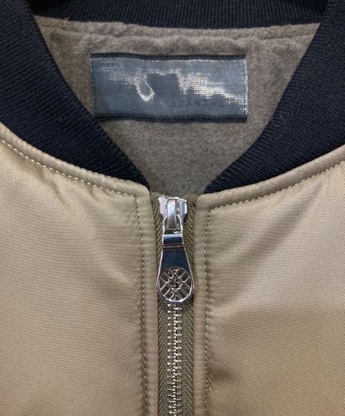 muta（ムータ）muta (ムータ) acanthus (アカンサス) MA-1ジャケット オリーブ サイズ:7の古着・服飾アイテム