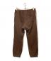Supreme (シュプリーム) THE NORTH FACE (ザ ノース フェイス) Pigment Printed Sweatpant ブラウン サイズ:Ⅿ：10000円