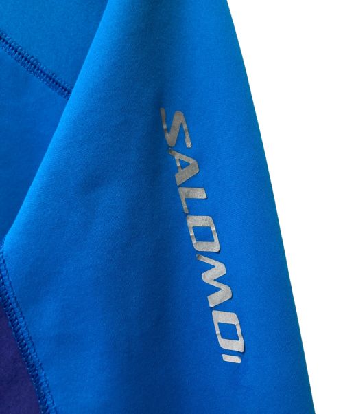 SALOMON（サロモン）SALOMON (サロモン) ソフトシェルジャケット ブルー サイズ:Lの古着・服飾アイテム