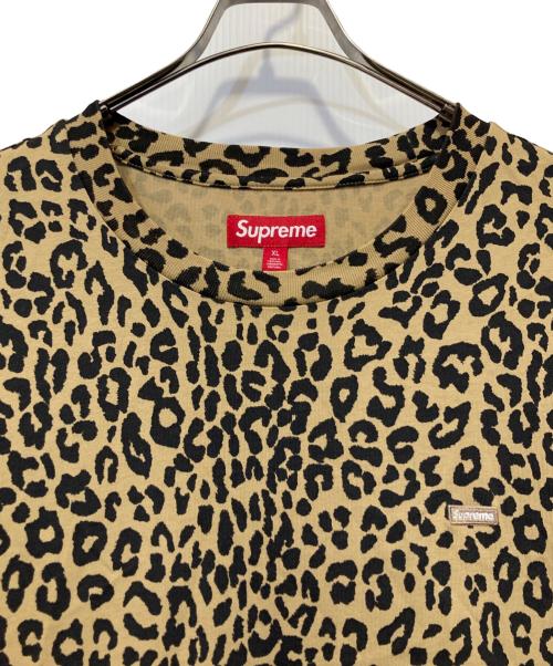 SUPREME（シュプリーム）SUPREME (シュプリーム) Small Box L/S Tee Leopar イエロー サイズ:XLの古着・服飾アイテム
