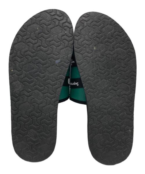 SUPREME（シュプリーム）SUPREME (シュプリーム) THE NORTH FACE (ザ ノース フェイス) サンダル グリーン サイズ:27の古着・服飾アイテム