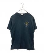 PORT&COMPANYポートアンドカンパニー）の古着「プリントカットソー」｜ブラック