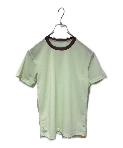 OVERNEATH（オーバーニース）OVERNEATH (オーバーニース) シアーTシャツ グリーン サイズ:Mの古着・服飾アイテム