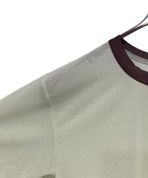 OVERNEATH（オーバーニース）OVERNEATH (オーバーニース) シアーTシャツ グリーン サイズ:Mの古着・服飾アイテム