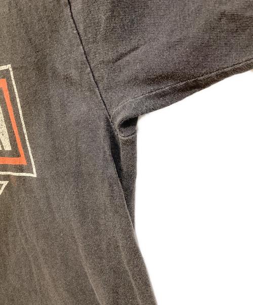 HARLEY-DAVIDSON（ハーレーダビッドソン）HARLEY-DAVIDSON (ハーレーダビッドソン) ロゴプリントTシャツ ブラック サイズ:Ｍの古着・服飾アイテム