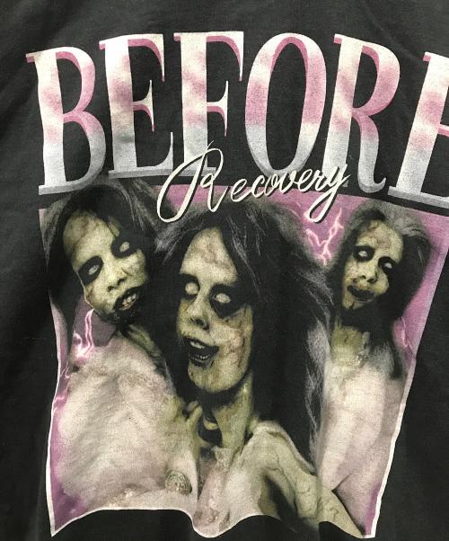 doublet（ダブレット）doublet (ダブレット) BEFORE AFTER IDOL T-SHIRT ブラック サイズ:Mの古着・服飾アイテム