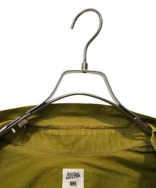 Jean Paul Gaultier homme（ジャンポールゴルチェオム）Jean Paul GAULTIER HOMME (ジャンポールゴルチェオム) 長袖シャツ カーキ サイズ:46の古着・服飾アイテム