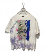 JOJOジョジョ）の古着「スプレーアートTシャツ」｜ホワイト