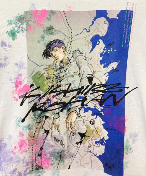 JOJO（ジョジョ）JoJo (ジョジョ) スプレーアートTシャツ ホワイト サイズ:Ｍの古着・服飾アイテム