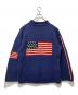 ISHKA (ISHKA) 星条旗エクアドルロールネックニット ネイビー サイズ:one size：8000円
