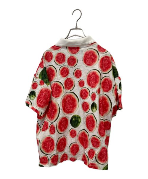 Denim Tears（デニムティアーズ）Denim Tears (デニムティアーズ) Watermelon Polo ホワイト サイズ:Sの古着・服飾アイテム