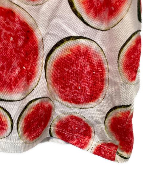 Denim Tears（デニムティアーズ）Denim Tears (デニムティアーズ) Watermelon Polo ホワイト サイズ:Sの古着・服飾アイテム