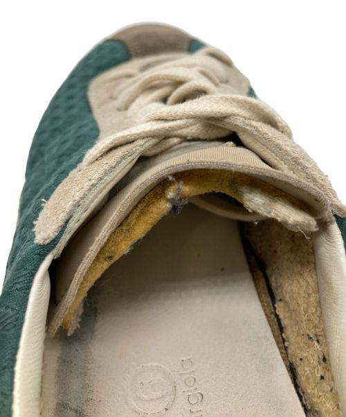 MM6 Maison Margiela（エムエムシックスメゾンマルジェラ）MM6 Maison Margiela (エムエムシックス メゾンマルジェラ) ローカットスニーカー グリーン サイズ:37の古着・服飾アイテム