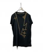 GIVENCHYジバンシィ）の古着「スタッズデザインTシャツ」｜ブラック