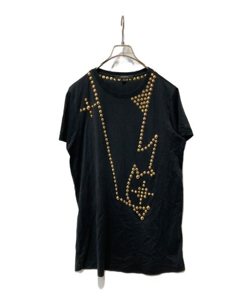 GIVENCHY（ジバンシィ）GIVENCHY (ジバンシィ) スタッズデザインTシャツ ブラック サイズ:XSの古着・服飾アイテム